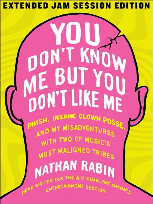 Cover image for You Don't Know Me but You Don't Like Me